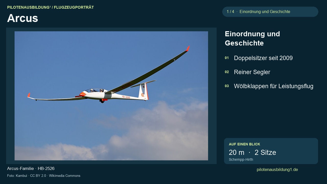 Fotoporträt: Arcus mit 2 Sitzen